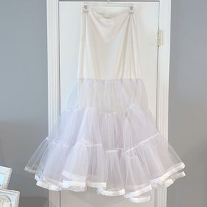 Tulle Wedding dress slip